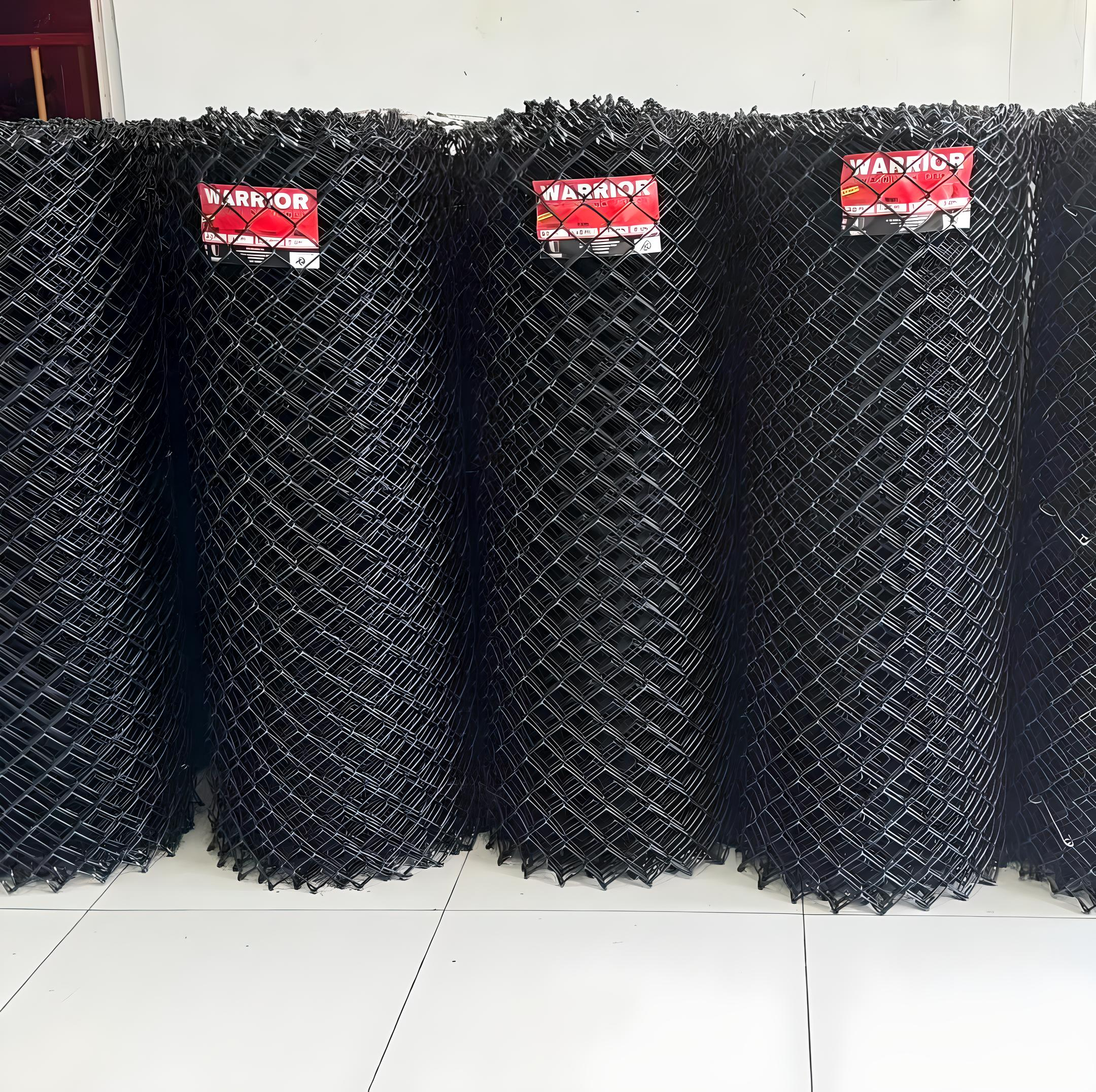 PVC Warrior Chainlink Fence H: 1.25m
